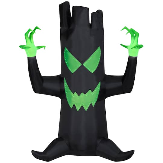 Gemmy Industries; 7ft. Lightshow Airblown® Inflatable Halloween Micro Lights Spooky Tree; Category:Shop all Inflatables; Image:1
